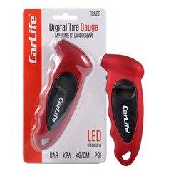 Купити Манометр цифровий автомобільний CarLife 7 Атм LED Підсвічування (TG562) 62700 Манометри та Пістолети підкачування