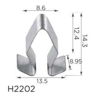 Купить Скоба В=14.3 Д=13.5 Ш=9 Volkswagen, Audi, Skoda, Seat (4A0-867-276, 4A0867276)H2202) 73858 Скоба Шайба Металлическая