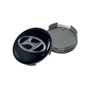 Купити Ковпак колеса Hyundai чорний 60 мм пластик епоксидне покриття 1 шт OEM 52960-L1150 (ковпачок) 94769 Ковпачки на титани