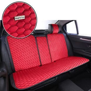 Купить Накидка на задние сидения Алькантара Palermo Premium Красные 1 шт 86416 Накидки для сидений Premium (Алькантара)
