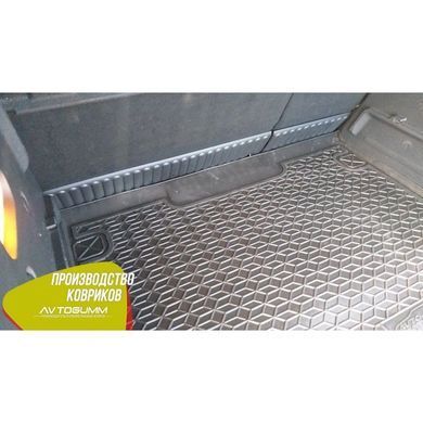 Купити Автомобільний килимок в багажник Renault Kangoo 2 2008 - пасажир без вушок / Гумо - пластик 42308 Килимки для Renault