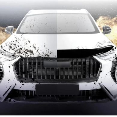 Купити Дефлектор капоту мухобійка для Toyota Hilux 2015-2018 S-крепл Євро Кріплення (Vip Tuning) 2623 Дефлектори капота Toyota