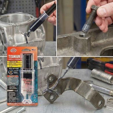 Купити Епоксидний клей Versachem Clear Epoxy Сірий 25г 5 хв (47809) 100563 Холодні зварювання - Епоксидний клей
