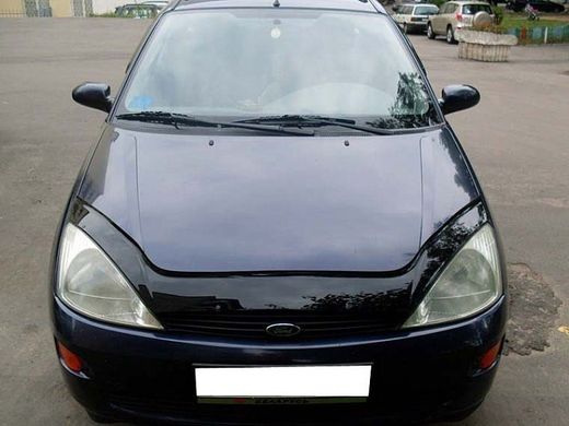 Купить Дефлектор капота мухобойка Ford Focus 1998-2005 длинная 7025 Дефлекторы капота Ford