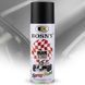 Купити Фарба Акрилова Bosny Спрей 400 мл Чорний Мат Flat Black (№4) 101096 Фарби аерозольні