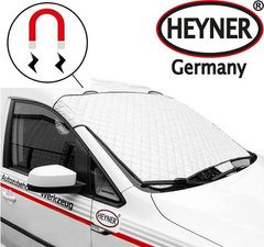 Купить Чехол на лобовое стекло от замерзания Heyner Windscreen Cover Pro 95х145 см (Двойная Плотная) (512500) 57571 Шторка зимняя на лобовое стекло