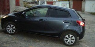 Купити Дефлектори вікон вітровики для MAZDA 2 II Hb 5d 2008/Demio 2007-2011 5897 Дефлектори вікон Mazda