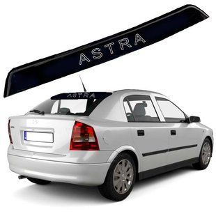 Купити Cпойлер заднього скла козирок Opel Astra G 1998-2012 Седан (Voron Glass) KO10198 67336 Спойлери на заднє скло