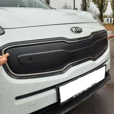 Купить Зимняя накладка на решетку радиатора Kia Sportage 4 QL 2016- Матовая FLY 37226 Зимние накладки на решетку радиатора