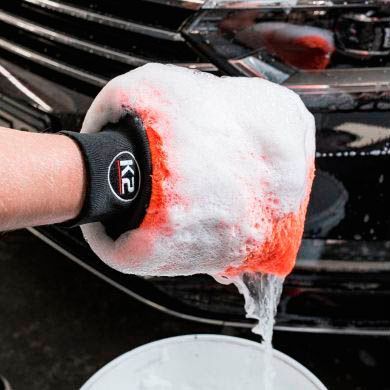 Купить Рукавица для мытья двухсторонняя K2 Wash Mitt Pro (M440) 63211 Салфетки микрофибра губки для мытья