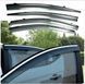 Купить Дефлекторы окон ветровики Benke для Lexus RX 350 - RX 270 2010-2015- Хром Молдинг Из Нержавеющей Стали 3D 32118 Дефлекторы окон Lexus - 2 фото из 10