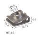 Скоба под винт L-19x16 D=6 Toyota (90179-06127, 9017906127, 16481) (H1146)