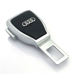Купити Заглушка перехідник ременя безпеки з логотипом Audi 1 шт 9810 Заглушки ременя безпеки