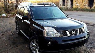 Купить Дефлектор капота мухобойка Nissan X-Trail (T31) 2007-2014 2601 Дефлекторы капота Nissan