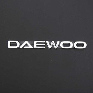 Купити Емблема напис Daewoo скотч 3M 160 x 15 мм 22205 Емблема напис на іномарки