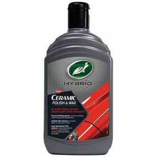 Купить Керамический восковый полироль для кузова Turtle Wax Hybrid Solutions Ceramic Polish & Wax 500 мл 33757 Полироли кузова воск - жидкое стелко - керамика