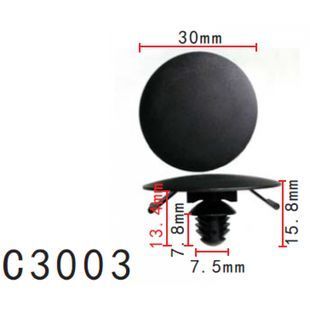Купити Кліпса для обшивки Renault 7703077458 (C3003) 74174 Фіксатор типу цвях