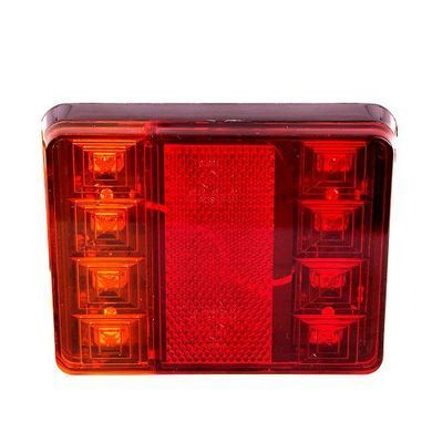 Купити LED Задній ліхтар квадратний 58LED 12V/ 120 х 95 х 23 мм 2 шт (BL-64908) 95081 Ліхтарі передні, задні, причіп