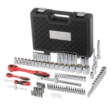 Купить Набор инструментов Cr-V 1/2" и 1/4" 108 ед. INTERTOOL ET-6108 77870 Наборы инструментов