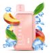 Купить Flavors 10000 / 13мл Peach Ice (Персик Лед) С Индикацией 65940 Одноразовые POD системы - 1 фото из 3