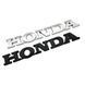 Купити Емблема напис Honda Хонда Чорна 150х20 мм метал на скотчі (Завод) 89596 Емблема напис на іномарки - 4 фото из 4