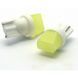 Светодиод 12V Т10 Белый COB 50300 3D +75Lm уп.10шт, Т10/W5W Бесцокольные