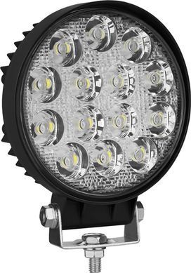 Купить LED фара Brevia Flood Ближний свет 10-30V 42W (14x3W) 2800Lm Алюминиевый корпус IP68 (10651RFX1) 94886 Дополнительные LЕD фары