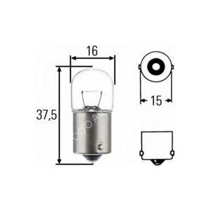 Купить Автолампы Одноконтактная Narva R5W BA15s (Габариты Cтоп) 10 шт (17171) 62809 Автолампы габаритные - Подсветка салона - Приборов