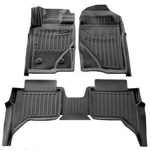 Купить Комплект 3D ковриков в салон Ford Ranger P703 2022- 82331 Коврики для Ford