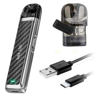 Купити Багаторазова Pod-система Lost Vape Ursa NANO 800mAh 2.5 мл SS Carbon Fiber 68428 Багаторазові системи
