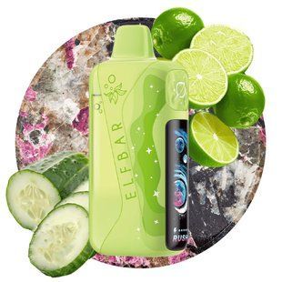 Купить ЕІf Ваг Lush King 40000 Cucumber Lime (Огурец Лайм) 100368 Одноразовые системы