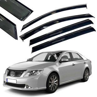 Купити Дефлектори вікон вітровики Benke для Toyota Camry 50 / 55 2011-2018 (Гнучкі Premium) 66262 Дефлектори вікон Toyota