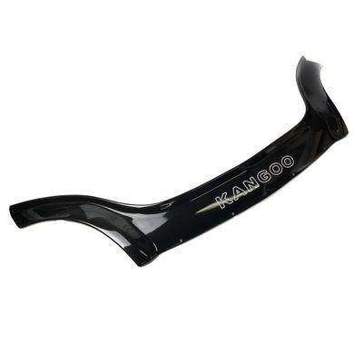 Купить Дефлектор капота мухобойка Renault Kangoo 2003-2007 Ресталинг Voron Glass (MR11103) 58902 Дефлекторы капота Renault