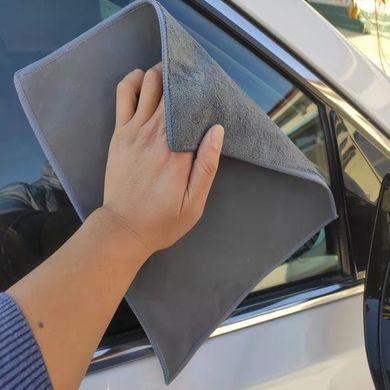 Купити Флісовий рушник для авто з логотипом MG 30х30 см 89211 Серветки мікрофібра губки для миття