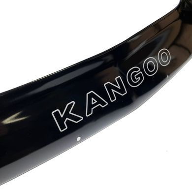 Купить Дефлектор капота мухобойка Renault Kangoo 2003-2007 Ресталинг Voron Glass (MR11103) 58902 Дефлекторы капота Renault