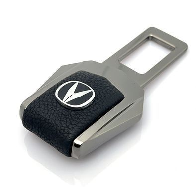 Купити Заглушка ремня безпеки з логотипом Acura Темний хром 1 шт 39472 Заглушки ременя безпеки