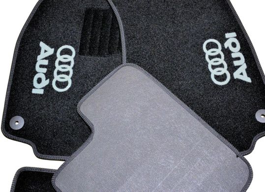 Купить Коврики в салон ворсовые для Audi A4 (B8) 2008–2015 Черные 5 шт 33012 Коврики для Audi