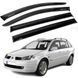 Купить Дефлекторы окон ветровики для Renault Megane II 2002-2009 Универсал Voron Glass 44649 Дефлекторы окон Renault - 1 фото из 5