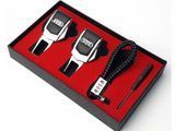 Купити Подарунковий набір №1 для Audi із заглушок та брелока з логотипом 36684 Подарункові набори для автомобіліста