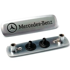 Купити Емблема шильдик Mercedes-Benz для автомобільних килимків Алюміній 1 шт 60782 Емблеми шильдики Підп'ятники для автокилимків