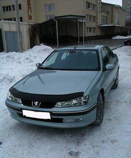Купить Дефлектор капота мухобойка Peugeot 406 1999-2003 7005 Дефлекторы капота Peugeot