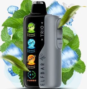 Купить ЕІf Ваг Тrio 40000 Cool Menthol Ментол 101191 Одноразовые системы