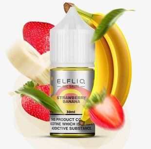 Купить ЕІf Lіq Aroma 30 ml Strawberry Banana Клубника Банан (Самозамес 3в1) 110879 Жидкости от EL