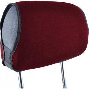 Купить Чехлы для подголовников Универсальные Baltex Delux Bolid Comfort Гранат 2 шт 40597 Чехлы на подголовники