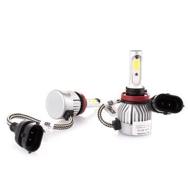 Купити LED лампи автомобільні Stinger H1 12/24V 3200Lm 36W/5500K/IP67/8-48V Радіатор 2 шт 57615 LED Лампи Stinger