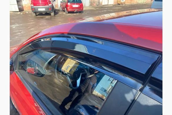 Купить Дефлекторы окон ветровики Hyundai i20 (GB) 2014-2020 4D скотч SunPlex (SP-S-108) 102773 Дефлекторы окон Hyundai