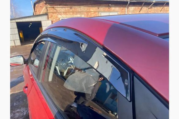 Купить Дефлекторы окон ветровики Hyundai i20 (GB) 2014-2020 4D скотч SunPlex (SP-S-108) 102773 Дефлекторы окон Hyundai