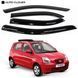Купити Дефлектори вікон вітровики для KIa Rio 2004-2009 Хечбек 4 шт (Auto Clover) 89993 Дефлектори вікон Hyundai - 1 фото из 2