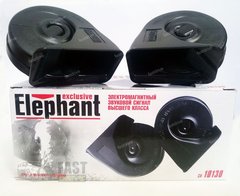 Купити Автомобільний сигнал Elephant 12V равлик / двоконтактний / з реле (CA-10130) 32494 Сигнали 12V равлик Дискові