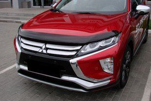 Купити Дефлектор капоту мухобійка для MITSUBISHI Eclipse Cross 2017- 6906 Дефлектори капота Mitsubishi